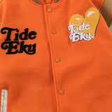 Baggy Jacket Baseball Uniform Men's and Women's Spring and Autumn Retro Jacket