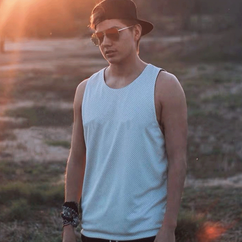 Fog Fear of God Essentials Vest Mesh Double-Sided Sleeveless Bottoming Shirt