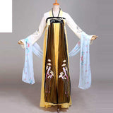 Chinese Traditional Dress Performance Wear Chest-High Dress Adult Clothing