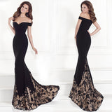 Formal Dresses & Gowns Off-the-Shoulder Dress Bronzing Mop Dress