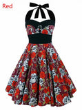 Skull Dress Summer Dress Fashion Party Dress