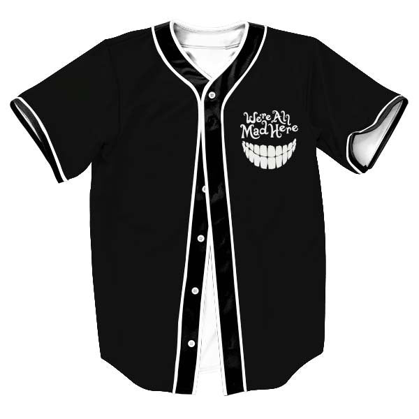 Baggy Baseball Jersey Short Sleeve Fashion Button Cardigan Baseball Uniform