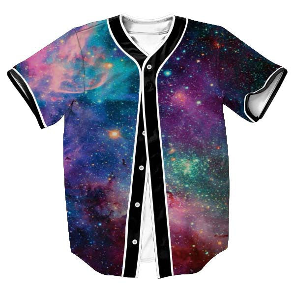 Baggy Baseball Jersey Short Sleeve Printed Fashion Baseball Uniform