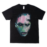 Marilyn Manson T Shirt Marilyn Manson Heavy Metal Dark Style Pure Cotton