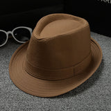 Mens Kentucky Derby Hats Solid-Colored Sun Hat Men's Sunhat