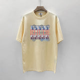 Rhude T Shirt Limited Rhude Casual Hip Hop Summer Loose round Neck