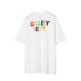 Gallery Dept Letter Printed Men's and Women's Short-Sleeved T-shirt