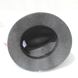 Fedora Golf Hats Fall/Winter Wool Top Hat Retro Wide