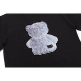 We11 Done T Shirts Little Bear Cartoon Pattern Oversize Loose Couple