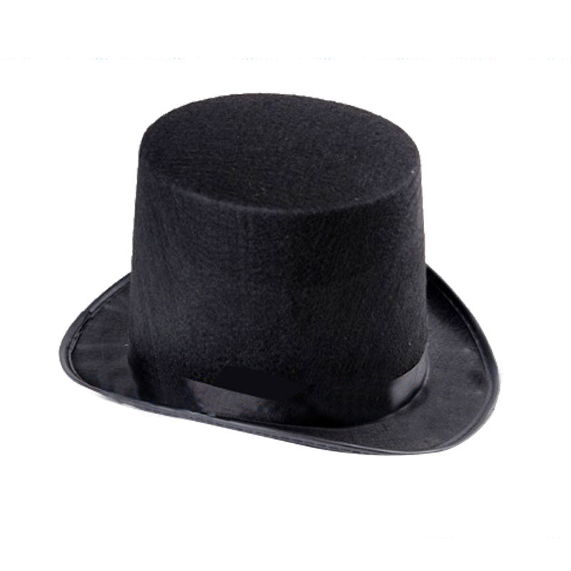 Top Hat Christmas Hat Magician Hat Dacron Felt Gentleman Baron Hat