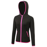 BBL Jacket Women's Autumn and Winter Exercise Coat Training Running Color Matching Zipper Hoodie
