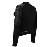 Leather Biker Coat Gothic Leather Jacket Women Pu Jackets Slim Fit Short Leather Jacket Motorcycle Clothing