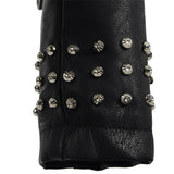 Leather Biker Coat God Leather Jacket Women Pu Jackets Punk Rivet Short Motorcycle