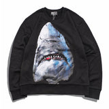 GVC Hoodie Shark Pattern Cotton Sweater Couple