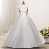 First Communion Dress Vestidos De Primera Comunion Lace Ball Gown Girl Party Princess Pageant Gown Children's Evening Party Dress