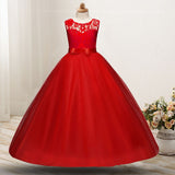 First Communion Dress Vestidos De Primera Comunion Lace Ball Gown Girl Party Princess Pageant Gown Children's Evening Party Dress