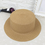 Men's Kentucky Derby Hats Summer Men's and Women's Straw Hat Beach Travel Straw Hat
