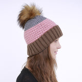 Women Winter Hats Autumn and Winter Knitted Wool Hat Warm Ladies
