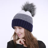 Women Winter Hats Autumn and Winter Knitted Wool Hat Warm Ladies