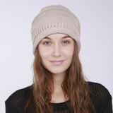 Women Winter Hats Knitted Wool Hat Solid Color Hat Autumn and Winter