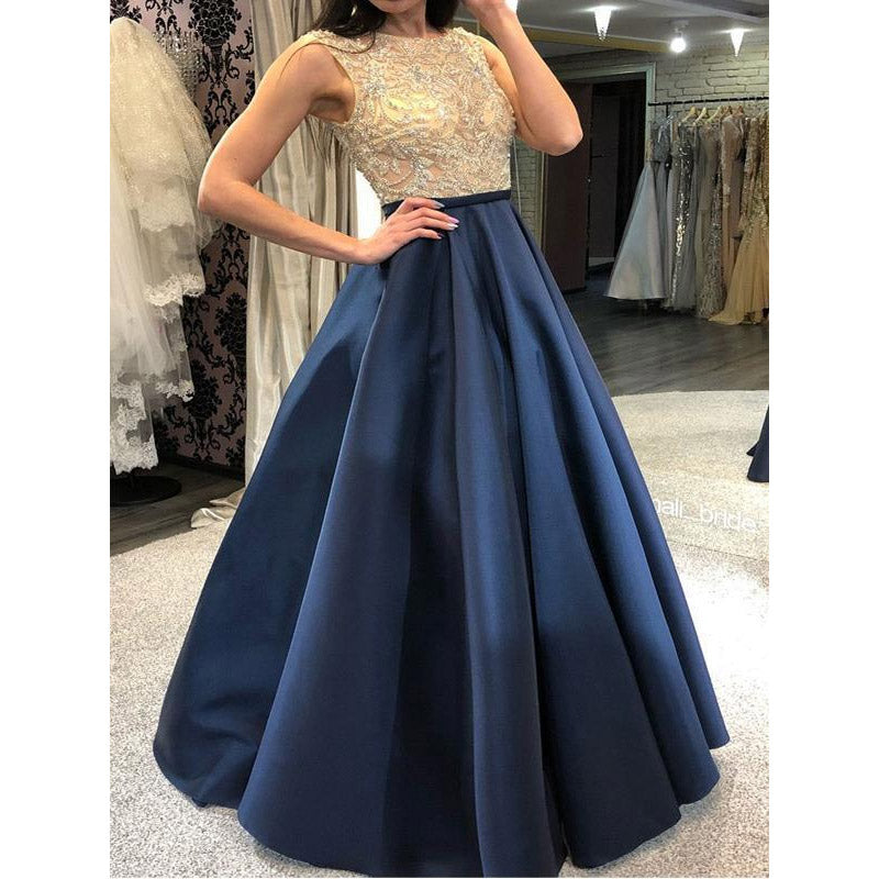 Formal Dresses & Gowns Dress Sleeveless Bronzing Gown Slim Fit Long Dress