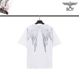Boylondon T Shirt plus Size Sports Retro Casual Fashionable Eagle