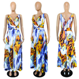 Nina Parker plus Size Dresses Sexy Strap Beach Chiffon Dress