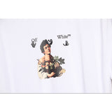 off Casual Loose Large Size Cartoon Printed Short Sleeve Men Couple T-shirt Women t shirt