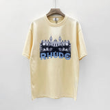 Rhude T Shirt Limited Rhude Hip Hop Summer Loose