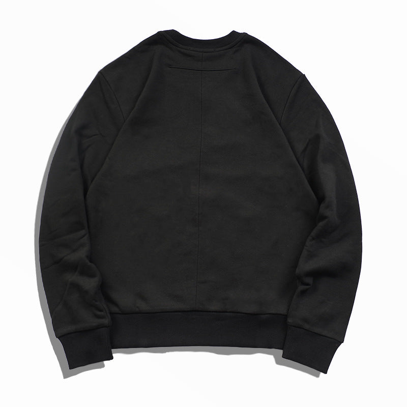 GVC Hoodie Autumn and Winter Virgin Pattern Cotton Sweater Velvet Padded Loose Couple