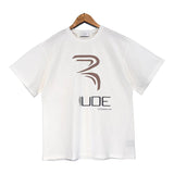 Rhude T Shirt Personalized and Abstracted Printed Loose-Fitting Casual T-shirt