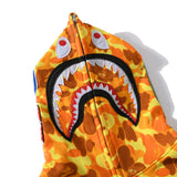 Pubg Bape Shirt Spring And Autumn Men And Women Orange Camouflage Sweater