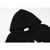 Rhude Hoodie Castle Printed Cotton Men's and Women's Hoodie