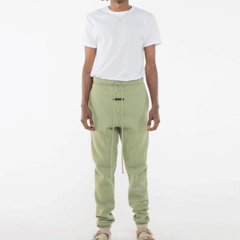 Fog Fear of God Essentials Pant Double-Line Fleece-Lined Trousers Drawstring Loose Casual Sweatpants
