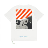 Marilyn Monroe Short Sleeve Couple High Street Men and Women Same Style t shirt