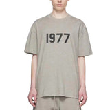 Fear of God Essentials 1977 T-Shirt Printed round Neck Casual Short Sleeve T-shirt
