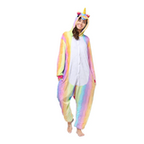 Hoodies Blankets Pajamas Adult One-Piece Pajamas Men's and Women's Winter Flannel