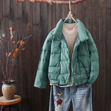 Women Winter Coats Puffer Jacket Down Coat Lightweight Down Jacket Female Short Lightweight Fashion
