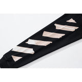 Autumn and Winter Cardigan Zipper Arrow Print Coat Men and Women Casual Fashionable Owt hoodie