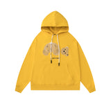 Palm Angels Hoodie Broken Bear Embroidered Hoodie Men's Coat