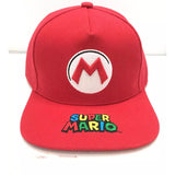 Mario Hat Peaked Baseball Cap Sun-Proof Net Hat Men and Women Outdoor Hip Hop Sun Hat
