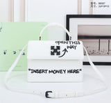 Off White Bag Casual Outdoor Convenient Tote Bag