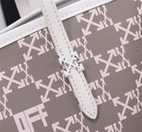 Off White Bag Casual Outdoor Convenient Tote Bag