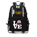 Stranger Things Backpack Men's and Women's Casual Backpack Teenagers Schoolbag