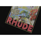 Rhude T Shirt Angel with Gods Help Men and Women