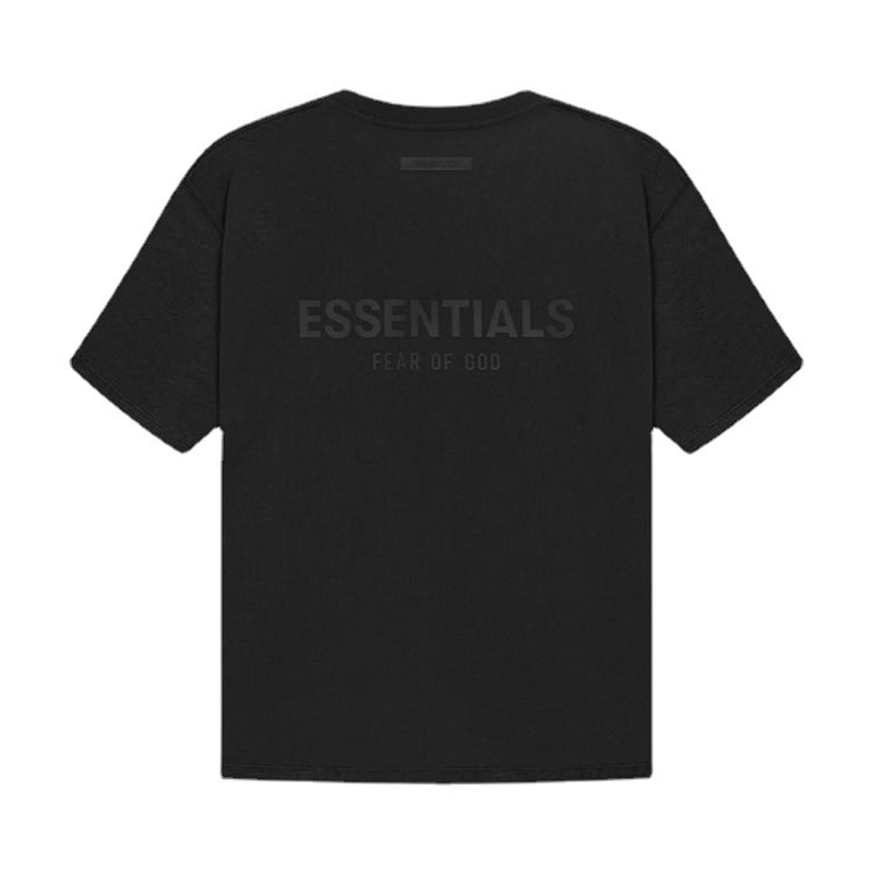 Fog Fear of God Essentials T Shirt Short Sleeve Back Three-Dimensional Letter Couple T-shirt