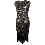 1920S Dress Sequined Tassel Sequined Dress Vintage Dress