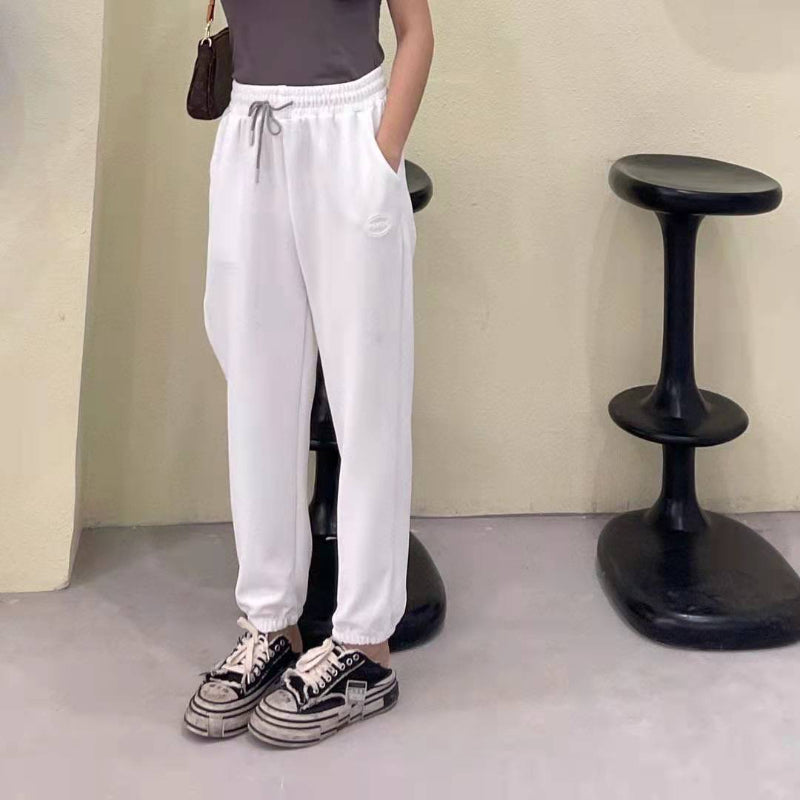 Men's Pants Sports Pants Men's and Women's Spring and Autumn Ankle-Tied Casual Long Pants