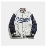 Cream Color Varsity Jacket Baseball Uniform Jacket