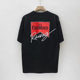 Rhude T Shirt Limited Rhude Casual Hip Hop Summer Loose round Neck